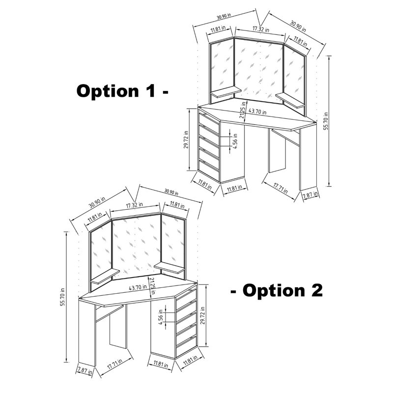 Trule Cormier Vanity & Reviews Wayfair